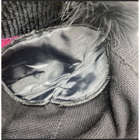 Jack B. Quick Womens 1X Sweater With Faux Fur Collar & Colorful Animal Print NWT - Picture 12 of 12